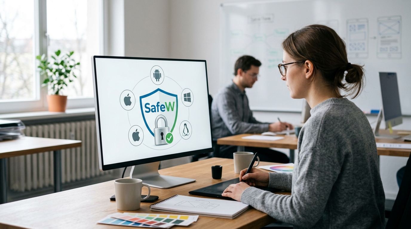 Safew官网是什么加密通讯软件概念图