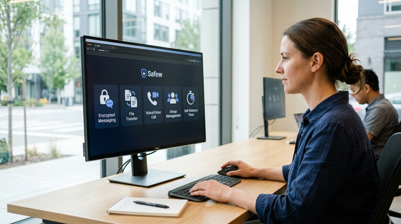 Safew 核心功能界面示意图