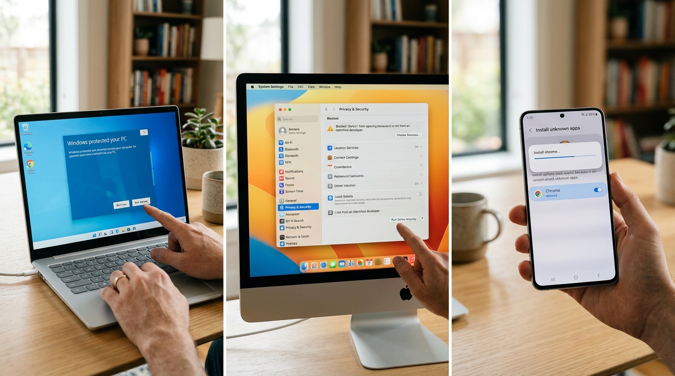 Safew 下载后在 Windows、macOS、安卓的安装步骤与报错处理
