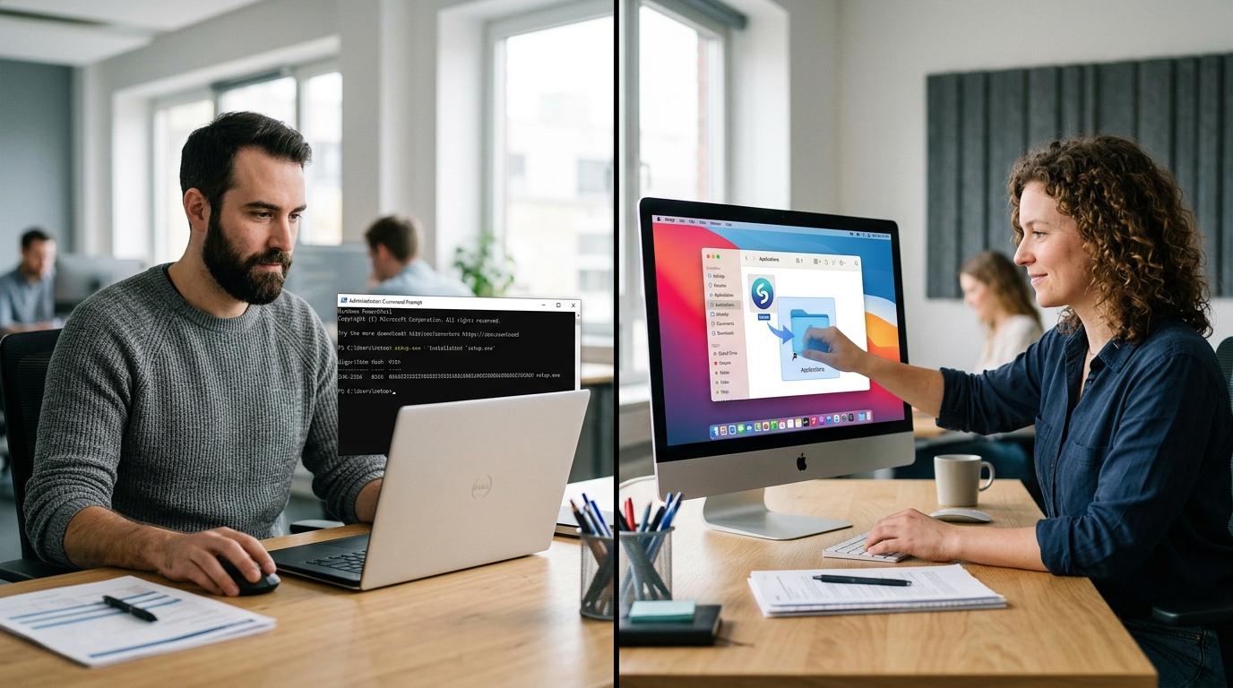 Safew 下载安装 Windows Mac 桌面端步骤